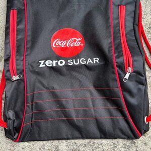 NEW COCA COLA COKE ZERO DRAWSTRING DAYPACK